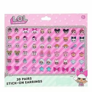 LOL Surprise 30 pk sticker earrings set - Qty 8 sheets (240 sets total)